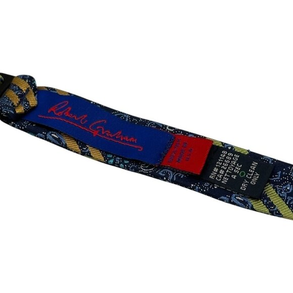 Robert Graham Multi Pattern Adjustable Silk Bowtie - Picture 2 of 7
